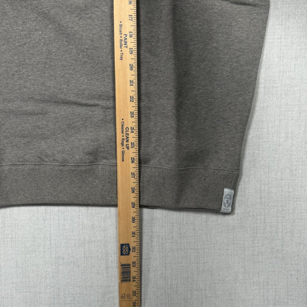 Todd Snyder Cotton Camel Fleece Sweatshirt Grey Heather Pullover Size XL NWT - Picture 7 of 11